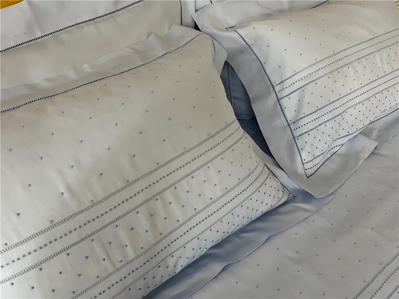 Jogo de Cama em Percal-LP183-017-290cm larg-King Size-6 Peas