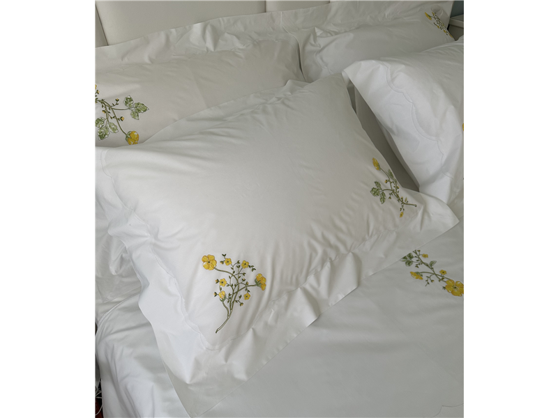 Jogo de Cama em Percal-LP195-002-275cm Larg-Queen Size-6 Peas